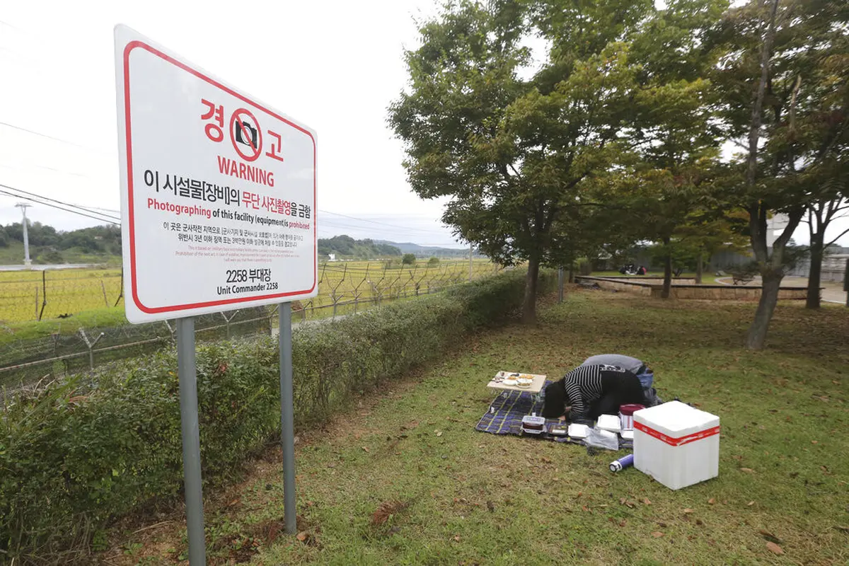 FOTO:Penghormatan Pembelot Korea Utara di Hari Chuseok