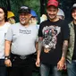 Bintang Warkop DKI Reborn Part 2; Abimana Aryasatya, Indro Warkop, Tora Sudiro dan Vino G. Bastian. (Herman Zakharia/Liputan6.com)