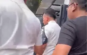Momen Kaki Pegawai Ombudsman Terjepit Saat Sidak Lapas Cibinong