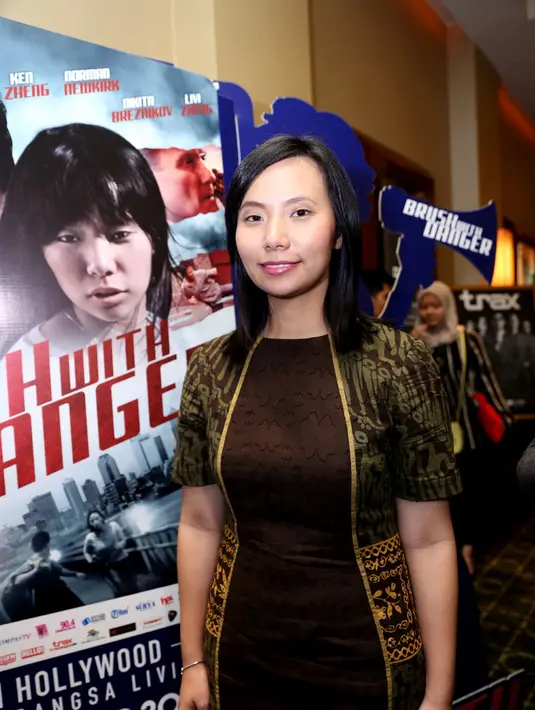 Ketika akhirnya film itu tayang di AS, perempuan asal Jawa Timur tersebut merasa puas dan bahagia melihat antusias penonton. (Andy Masela/Bintang.com)