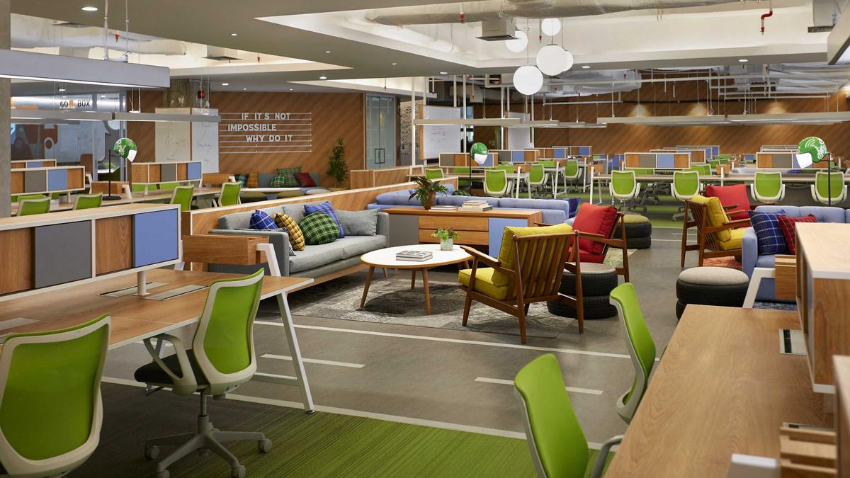 Desain Interior Kantor Gojek yang Kekinian, Ada Ruang untuk Bermain dan