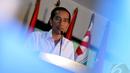 Jokowi terlihat begitu serius saat menghadiri acara deklarasi dukungan partai di kantor DPP PDIP, Lenteng Agung, Jakarta, Rabu (14/05/2014) (Liputan6.com/Johan Tallo).