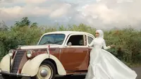 6 Inspirasi Gaun Hijab Prewedding 2025, Elegan untuk Berbagai Konsep Foto