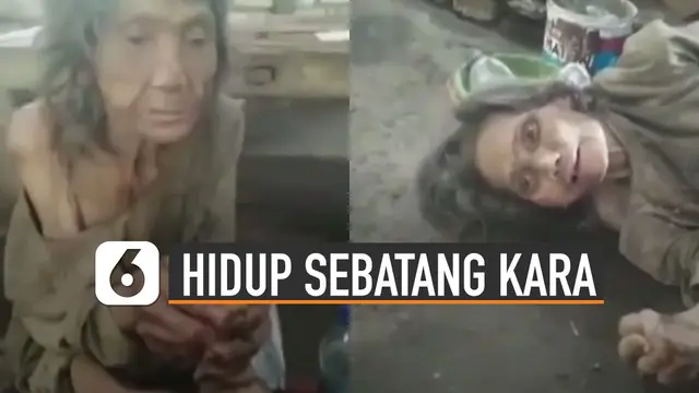 VIDEO: Viral Nenek Hidup Sebatang Kara Dengan Kondisi Memprihatinkan
