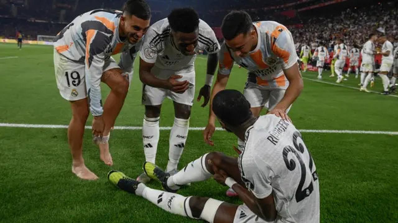 Buntut Ricuh usai Laga Copa del Rey: Rudiger Dihukum 6 Laga, Kartu Merah Bellingham Dibatalkan