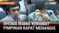 Rhoma Irama Nyanyi 'Keramat', Satu Ruangan Rapat DPR Sunyi Pimpinan Nangis