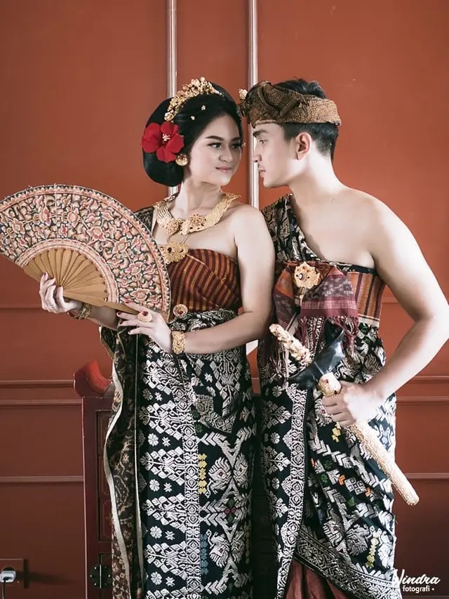 6 Artis Ini Prewedding dengan Tema Adat Bali, Venna Melinda Curi Perhatian