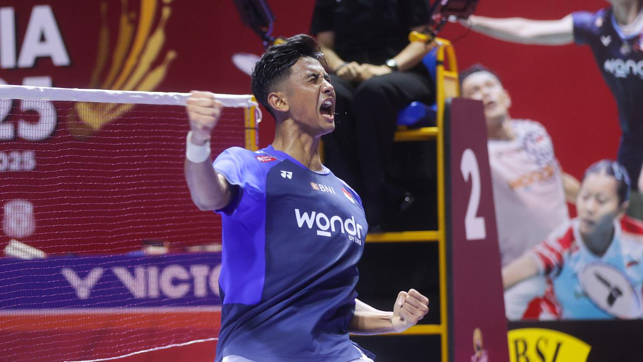 FOTO: Alwi Farhan Menang Meyakinkan Atas Wakil India di Indonesia Open 2025