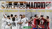 Real Madrid vs Atletico madrid (Bola.com/Samsul Hadi)