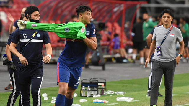 Foto: Pratama Arhan dan Nadeo Jadi Pembuka Jalan Kemenangan Dramatis Indonesia atas Singapura di Leg Kedua Semifinal Piala AFF 2020