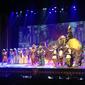 Pementasan Mahabarata: Asmara Raja Dewa oleh Teater Koma. (Liputan6.com/Putu Elmira)