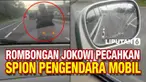 Sebuah video yang menampilkan aksi rombongan Paspampres Jokowi tengah viral di media sosial. Diketahui, rombongan Paspampres tersebut telah merusak kaca spion seorang pengendara mobil di sebuah jalan tol.