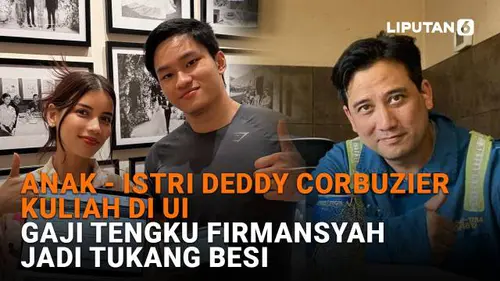 Anak-Istri Deddy Corbuzier Kuliah di UI,  Gaji Tengku Firmansyah Jadi Tukang Besi