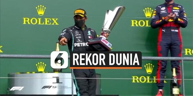 VIDEO: Kemenangan Lewis Hamilton Dekati Rekor Dunia Michael Schumacker