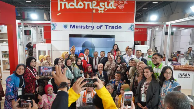 Pameran dagang halal terbesar di dunia yang diadakan di Istanbul, Turki. (Sumber foto Menteri Keuangan Turki pada Halal Expo 2022: Erson Haber)