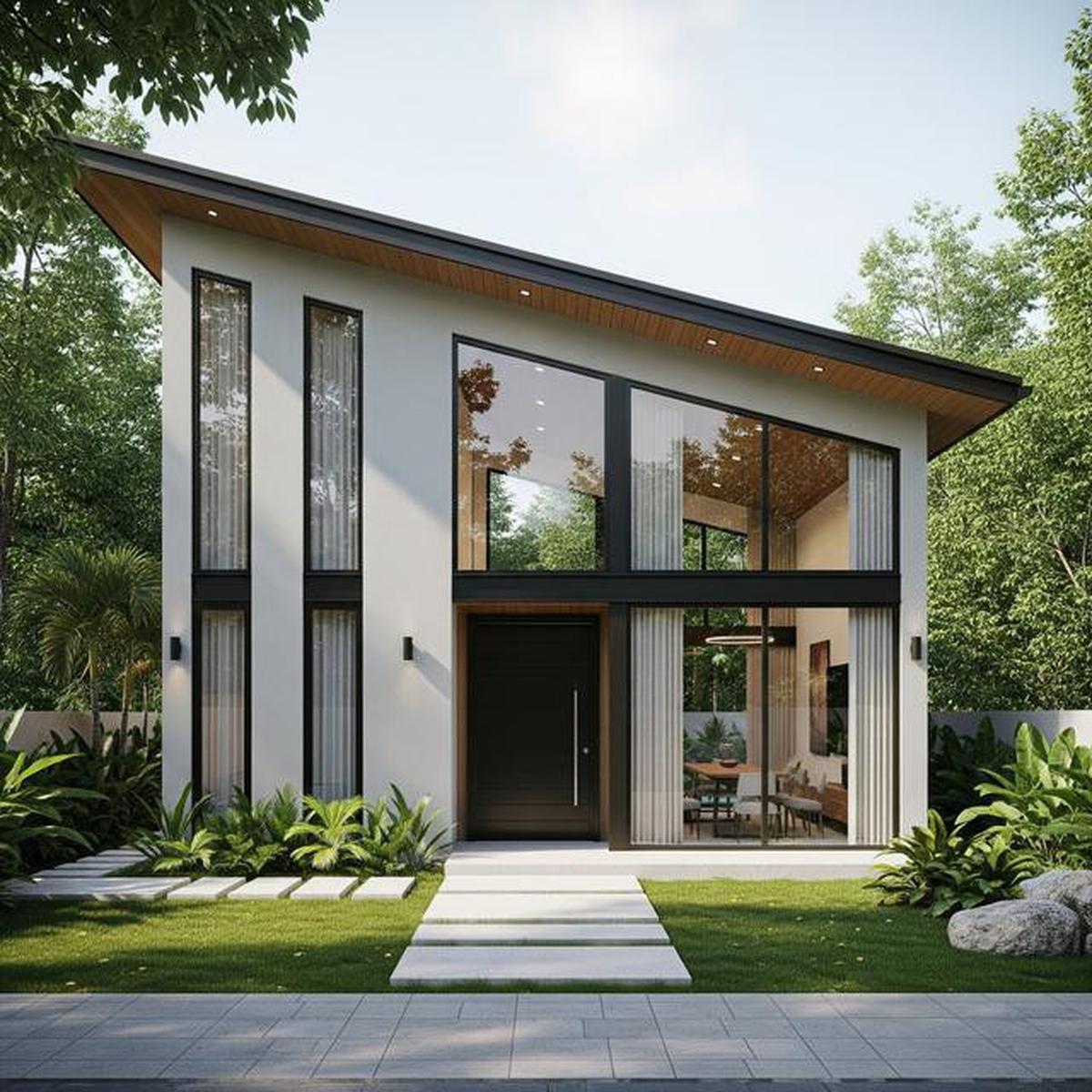 10 Gambar Model Depan Rumah Minimalis, Elegan dan Betah Dipandang 2025