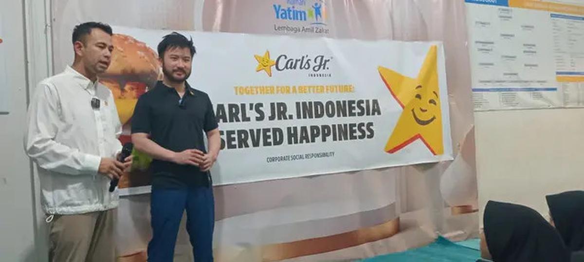 Raffi Ahmad dan Rudy Salim Bagikan Burger Gratis untuk Anak Yatim, Sudah jadi Kegiatan Rutin
