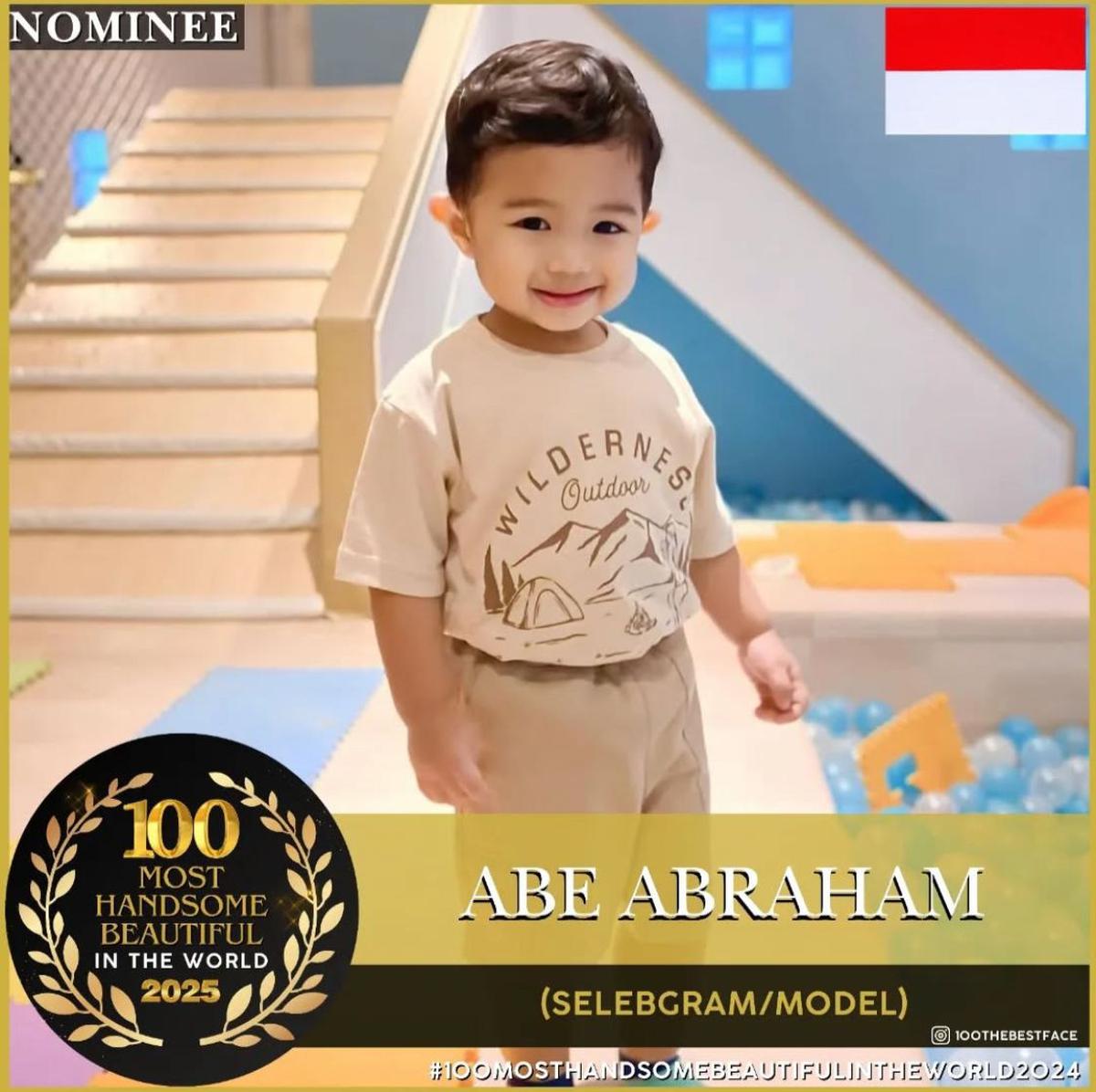 Rayyanza, Kamari, dan Abe Abraham dalam Daftar 100 Handsome and Beautiful 2025
