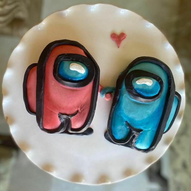 10 Potret Kue Bentuk Karakter Terkenal Bikin Nggak Tega Makan