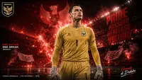 Cover Emil Audero - Timnas Indonesia. (Bola.com/Ai-Generated Image)