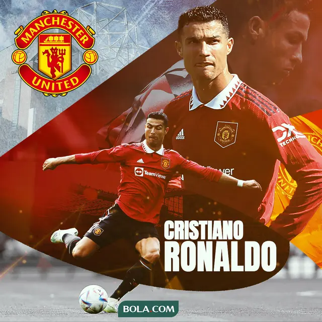 Tengok Statistik Cristiano Ronaldo Bersama Manchester United, Real