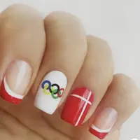 Olimpiade 2024 memiliki banyak cerita, kali ini penampilan para atlet jadi sorotan dengan nail art yang diaplikasikan pada kuku cantik mereka. (Foto: Pinterest)