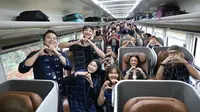 Promosi Kereta Luxury, KAI Ajak 60 Seleb dan Influencer Jalan-Jalan ke Surakarta