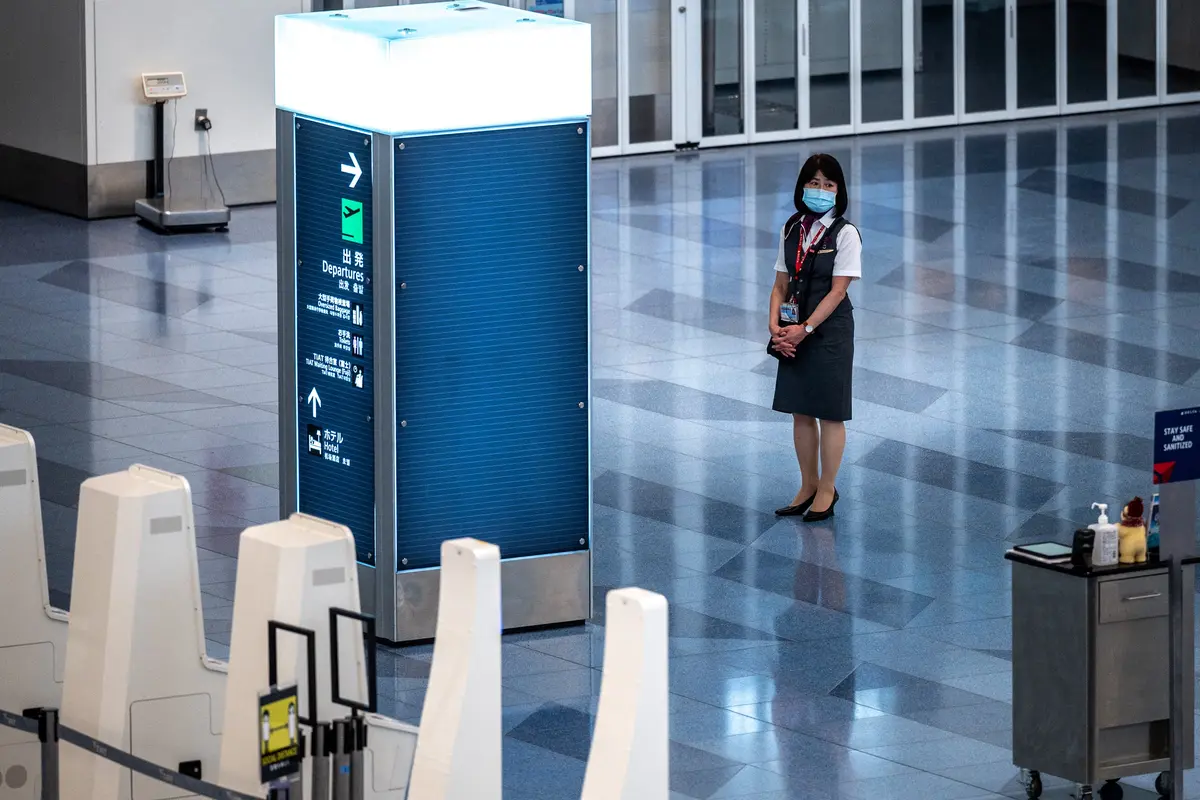 Sunyi Sepi Bandara di Jepang Tanpa Kunjungan Turis Asing