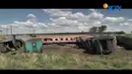 Sebuah kereta penumpang bertabrakan dengan sebuah truk di Free State, Afrika Selatan, Kamis, 4 Januari 2018.