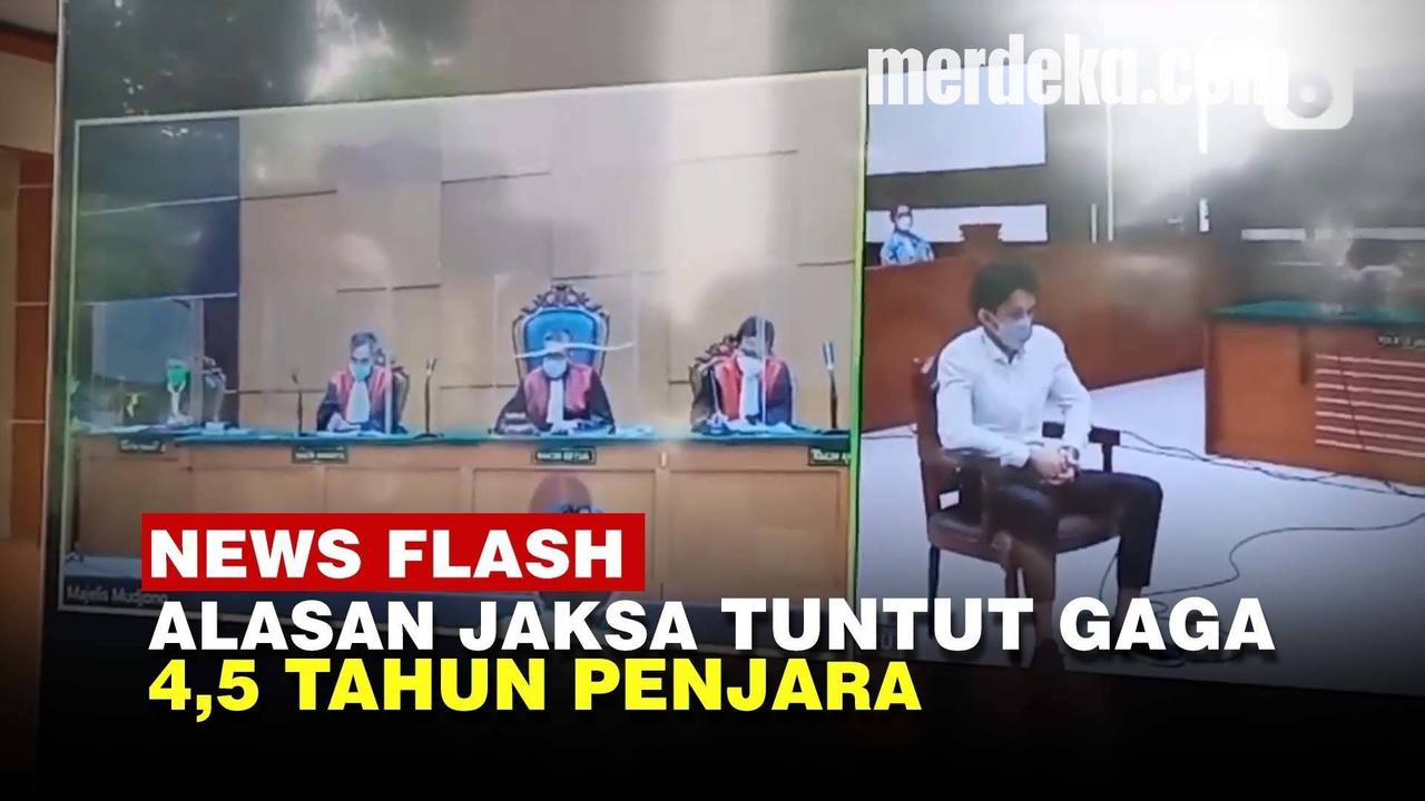 VIDEO: Sebabkan Edelenyi Laura Lumpuh, Gaga Muhammad Dituntut 4,5 Tahun Penjara
