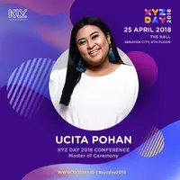 Ucita Pohan di XYZ Day 2018.