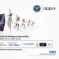 Oppo Find N2 Flip dan Enco X Wimbledon Special Edition resmi dijual di Indonesia (Oppo Indonesia)