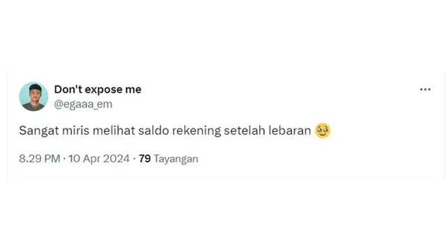 6 Cuitan Netizen Lihat Saldo ATM Setelah Lebaran, Bikin Senyum Getir