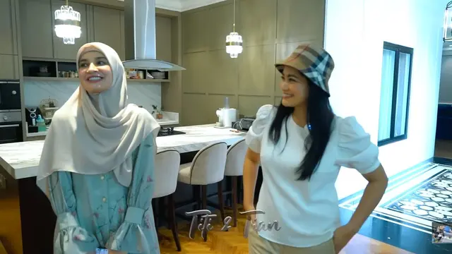 Potret Dapur di Rumah Shireen Sungkar dan Teuku Wisnu
