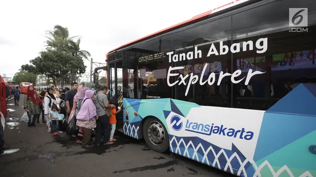 Transjakarta Tanah Abang Explorer Kembali Beroperasi