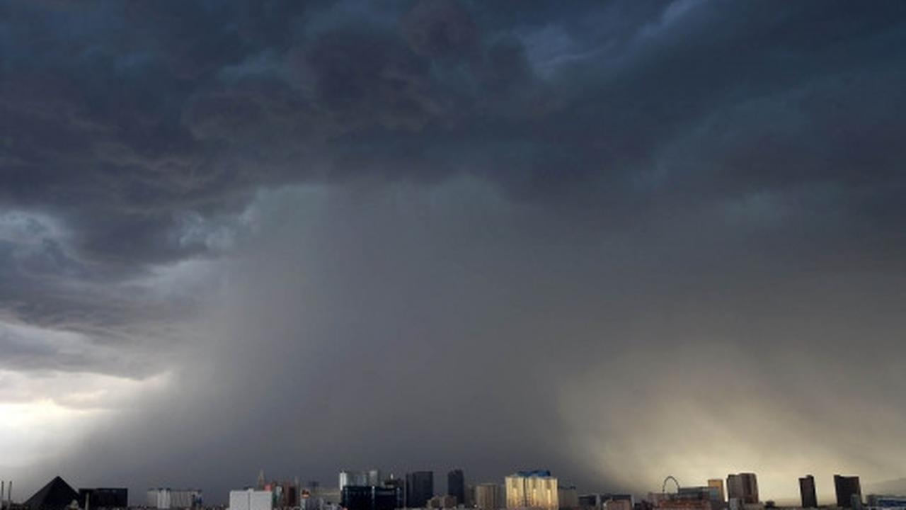 Menyaksikan dahsyatnya badai terjang wilayah Las Vegas