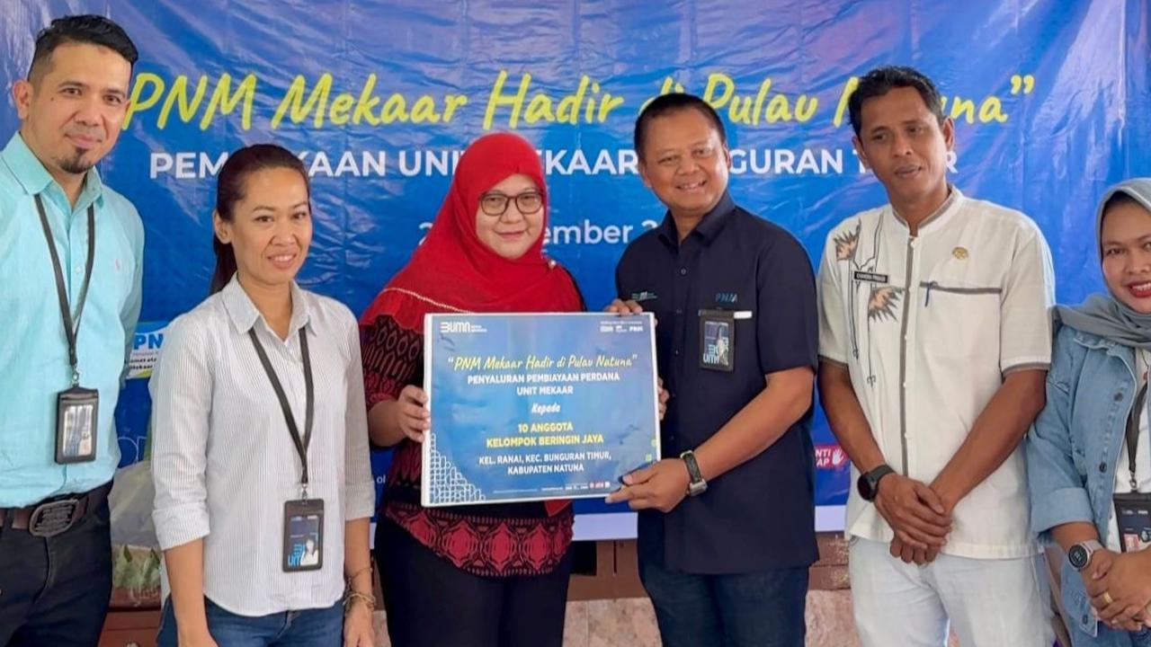 PNM Mekaar Hadir di Pulau Natuna, Genjot Inklusi Keuangan di Wilayah 3 T