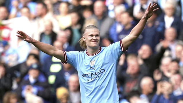 Foto:  Erling Haaland Sudah Cetak 32 Gol di Liga Inggris, Manchester City Tempel Ketat Arsenal di Puncak Klasemen