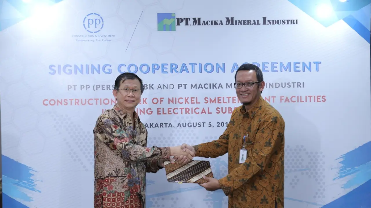 PTPP Bangun Pabrik Smelter Nikel Berkapasitas 120 Ribu Ton