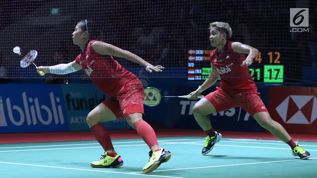 Greysia Polii / Apriyani Rahayu Benamkan Asa Pebulutangkis Denmark