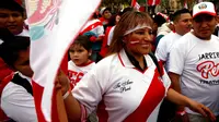 Foto Seksi Espinoza Jadi Motivasi Pemain Peru