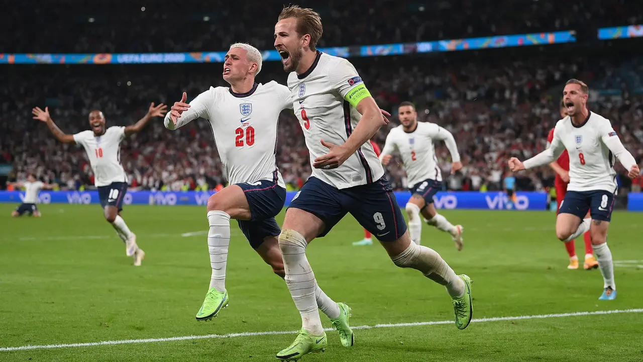 Foto Piala Eropa: Hadirkan Ancaman, 4 Pemain Inggris yang Harus Diwaspadai Italia di Final Euro 2020