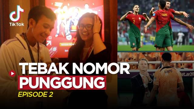 Berit video TikTok Bola kali ini memberikan tantangan untuk menebak nomor punggung pemain peserta Piala Dunia 2022.