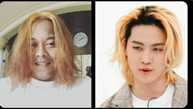 Cocoklogi Seleb Korea Selatan dan Artis Indonesia. (Sumber: Twitter/@criestallite)