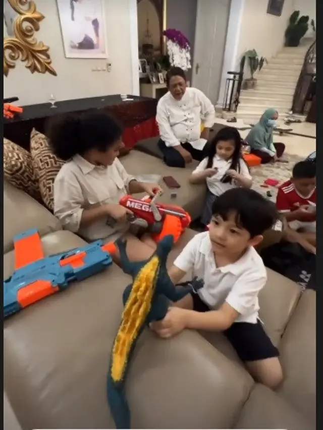 Pesta Ulang Tahun ke-9 Kellen Putra Bungsu Krisdayanti