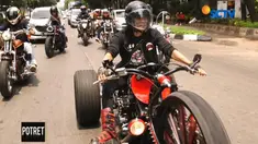 Sepeda motor custom lebih dari sekadar fungsi sebagai moda transportasi yang tak biasa.