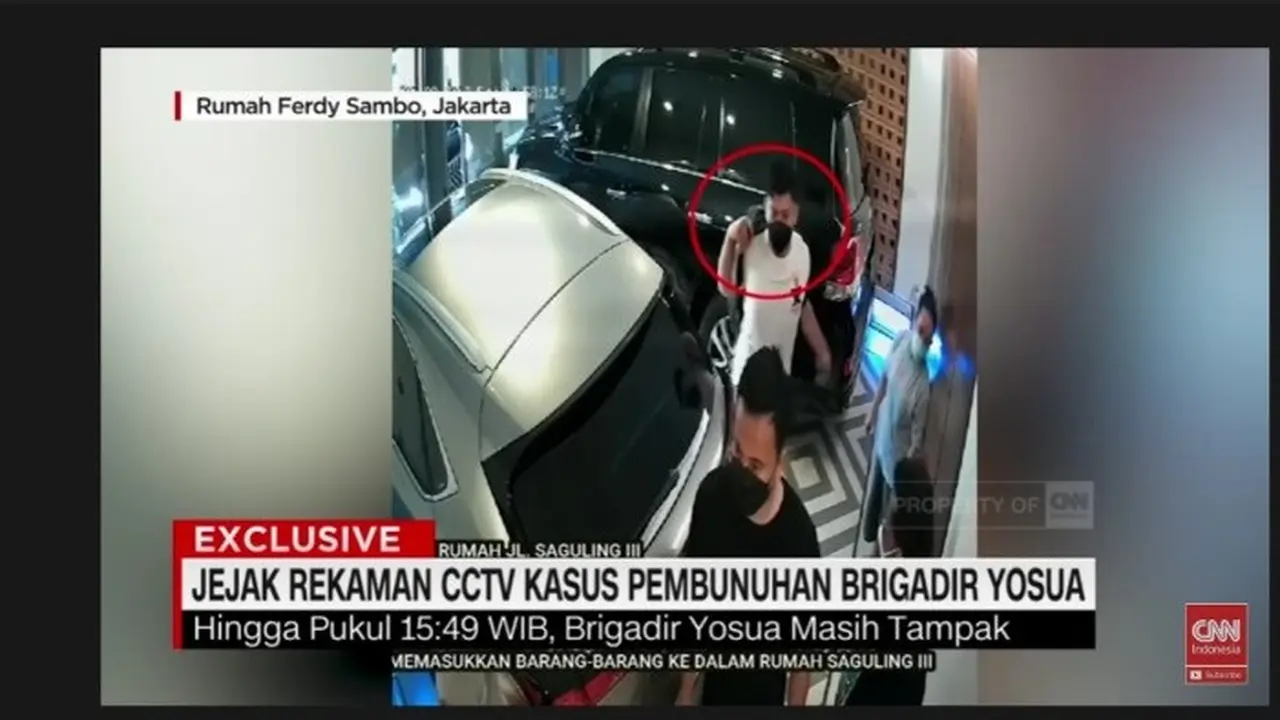 Detik-Detik Terakhir Terlihatnya Brigadir J Sesaat Sebelum Diperintahkan Ferdy Sambo untuk Dibunuh.