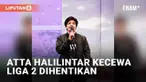 PSSI mengambil langkah penghentian kompetisi Liga 2 dan Liga 3 pada Kamis (12/1/2023). Hal itu diputuskan usai rapat komite eksekutif (exco) di kantor PSSI, GBK Arena. Atta Halilintar ikut menyesal atas penghentian Liga 2 2022/2023.