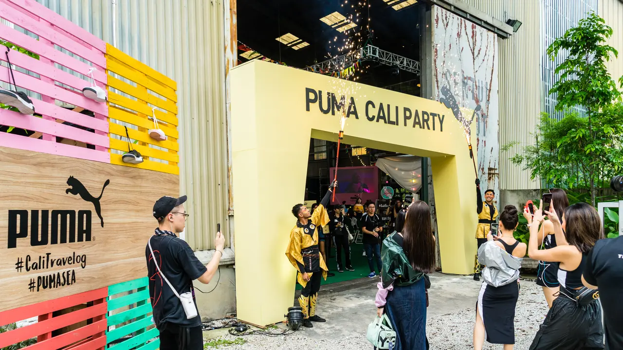 Semarak Festival Musik California di Puma Cali Party