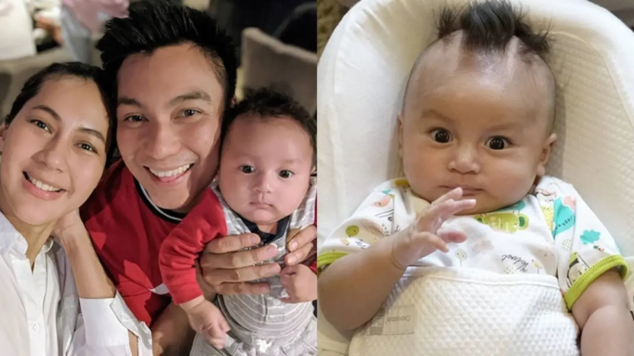 7 Potret Penampilan Baru Kiano Anak Baim Wong, Bikin Paula Syok dan Menangis